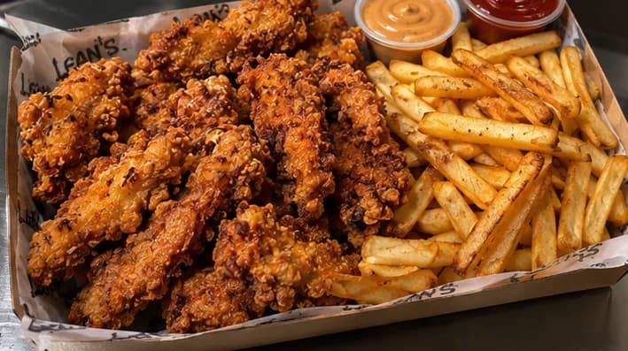 Family Pack: 10 Chicken Strips + Pommes